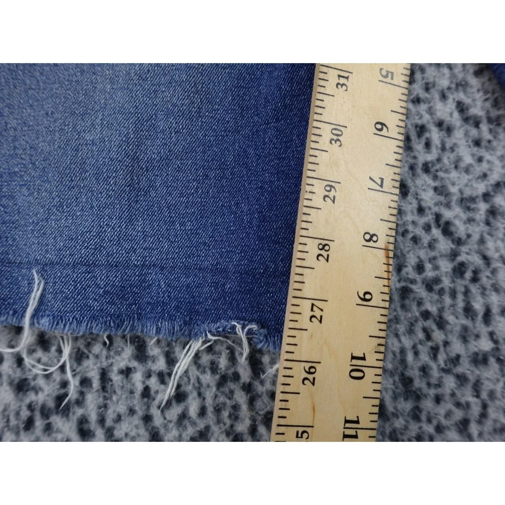 Levi's Denim Cut Off Shorts Mens 32 Blue Good Raw Hem‎ 5 Pocket Casual Summer